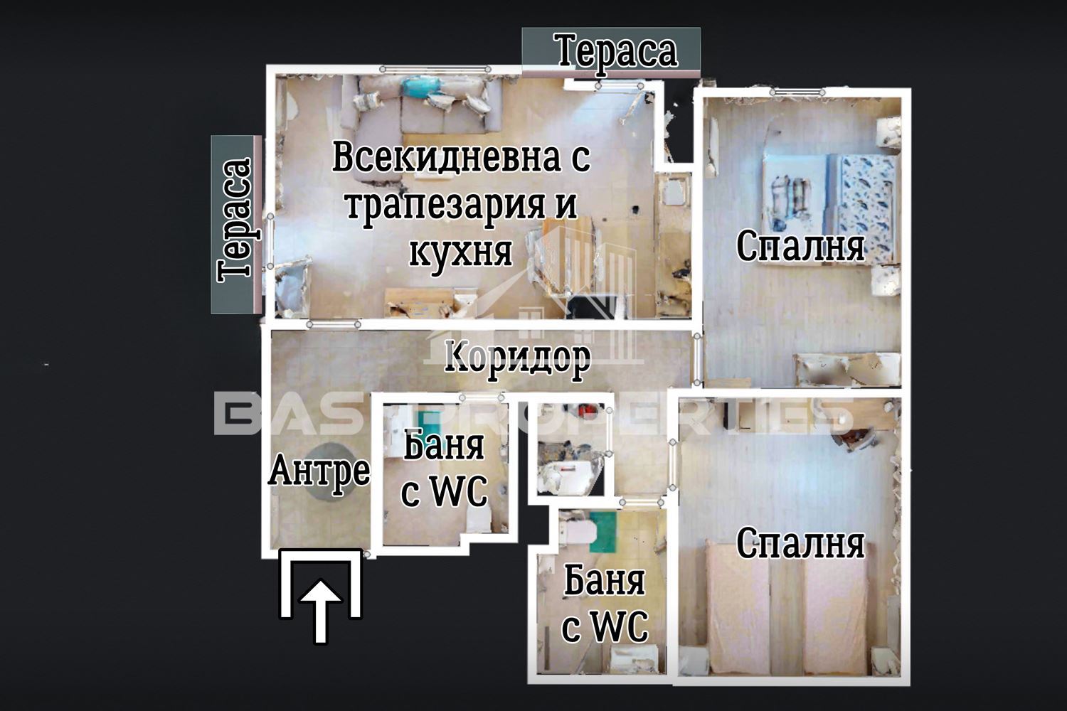 Тристаен Апартамент за продажба в Младост 2, София – Затворен комплекс