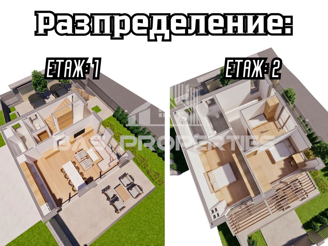 Парцел за жилищно строителство в Банкя, София – с виза и фундамент